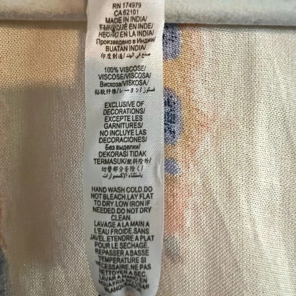 NWT BCBGeneration Blush Tie Dye Tassels Kimono - Picture 13 of 16